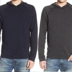 JAMES PERSE Reversible Hooded Sweatshirt NWOT